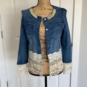 Cute blue Jean jacket